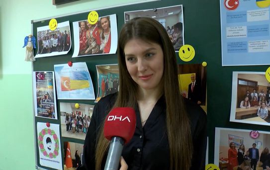 Kiev'de Ukraynalı Öğrencilere Türkçe Eğitimi