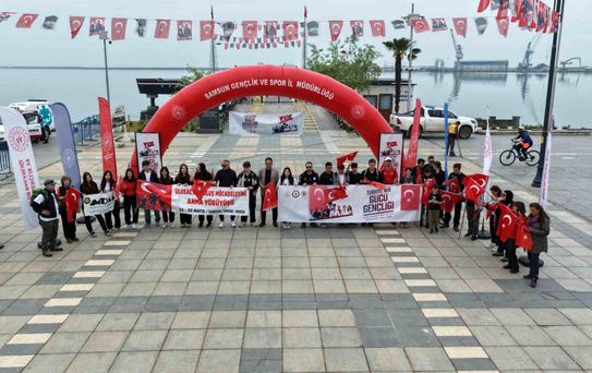 Samsun'da Dağcılık Yürüyüşü Başladı