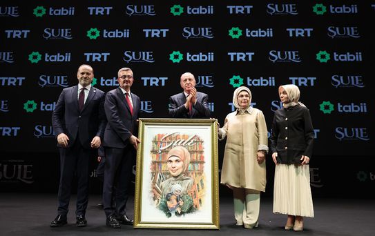 Emine Erdoğan'dan 'Şule: Senin Hikayen' dizisine destek
