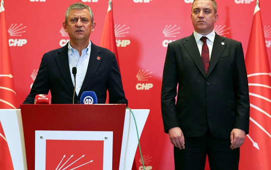 TBB Başkanı Erinç Sağkan'dan Özgür Özel'e ziyaret