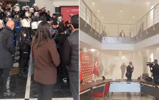 DEM Parti'den CHP Genel Merkezi'ne polis operasyonuna ilk tepki