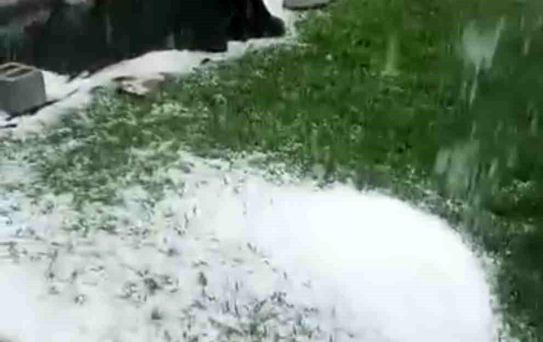 Çermik'te Sel ve Dolu Zarar Verdi