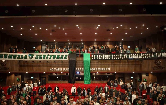 Kocaelispor'un Kongresinde Borcu Açıklandı