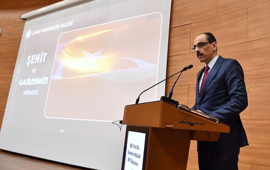 MİT Başkanı Kalın'dan Türkiye'nin Rolü
