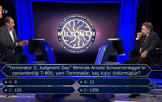 'Terminator 2: Judgment Day' filminde Arnold Schwarzenegger'in canlandırdığı T-800, yani Terminatör, kaç kişiyi öldürmüştür?