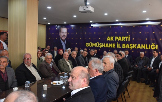 Gümüşhane'de Kurban Bayramı Bayramlaşması