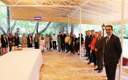 Pekin'de Türk vatandaşları bayramlaştı
