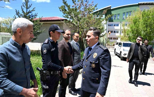 Ağrı Emniyet Müdürü'nden bayram ziyaretleri
