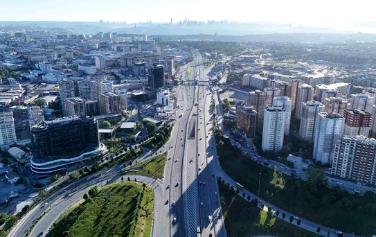 İstanbul'da Bayramda Trafik Boş Kaldı