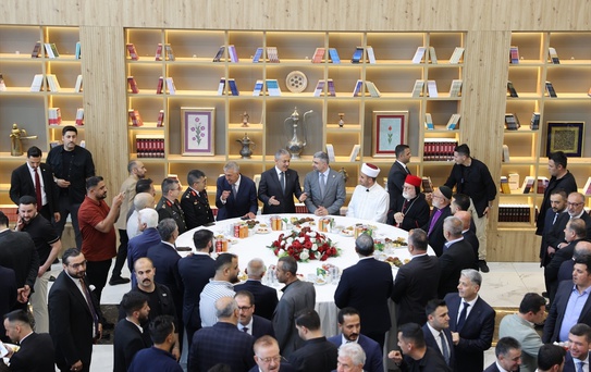 Mardin'de dinler arası bayramlaşma