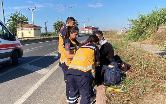 Nazilli'de Motosiklet Kazası: 2 Yaralı