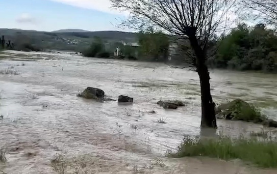Kastamonu'da Kuvvetli Sağanak Tarımı Vurdu