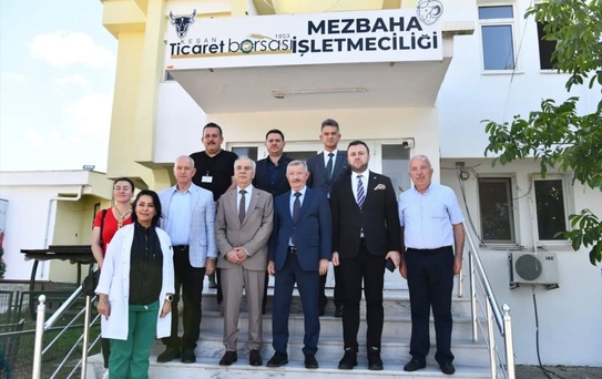 Keşan'da Hayvan Pazarı ve Mezbahaya Denetim
