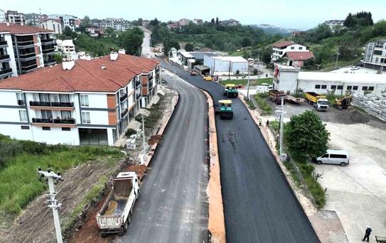 Başiskele'deki Hoca Ahmet Yesevi Caddesi duble yola dönüştürülüyor