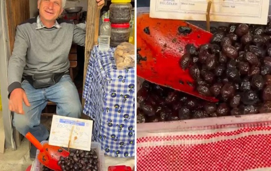 Zeytinin tanesini 50 liraya satan şahsa idari para cezası