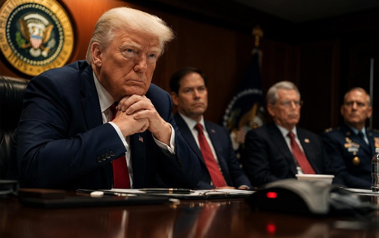 İran ile müzakere sonucunu açıklayacağını belirten Trump, Durum Odası'dan yine kararsız ayrıldı