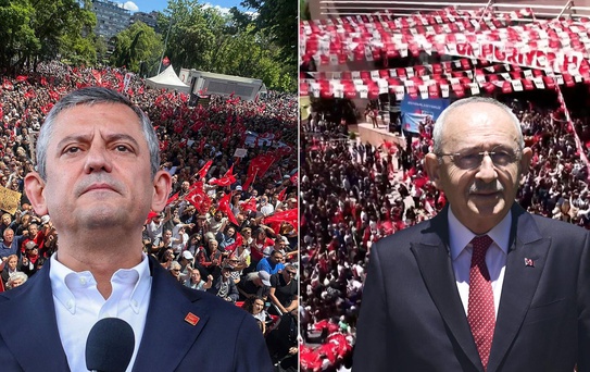 Ankara'da iki ayrı CHP mitingi! Katılım farkı dikkat çekti
