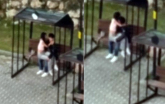 Bir ilimiz bu olayla çalkalanıyor! Çocuk parkında uygunsuz görüntüler