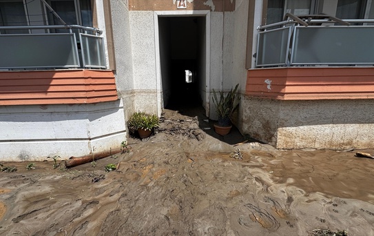 Dörtyol'da Sağanak Sonrası Temizlik
