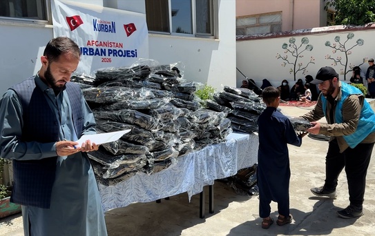 Yetim Vakfı'ndan Afganistan'a Kurban Yardımı