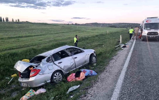 Yozgat'ta Trafik Kazası: 1 Ölü, 3 Yaralı