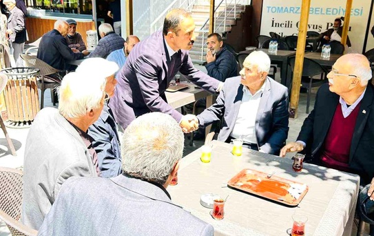 Bayramda Vatandaşlarla Buluştu