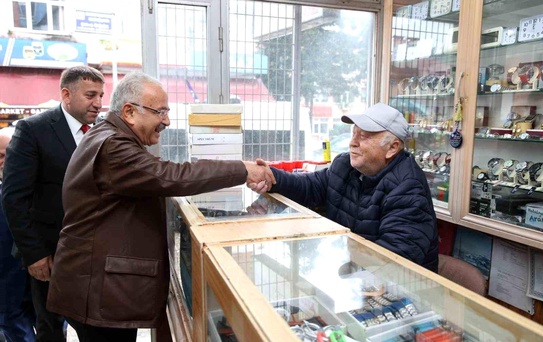 Başkan Güler bayram boyunca vatandaşlarla bir araya geldi