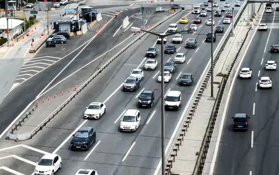 Çamlıca Gişelerinde Kurban Bayramı Yoğunluğu