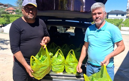 Emcelli Biberi Gurbetçilerden İlgi Görüyor