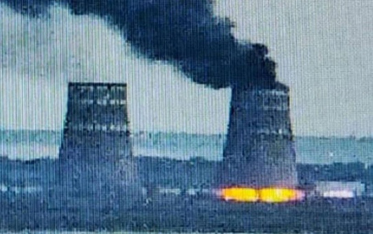 Ukrayna'dan Zaporijya Nükleer Santrali'ne saldırı