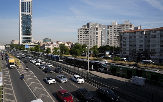 Bayram Sonrası İstanbul'da Trafik Yoğunluğu