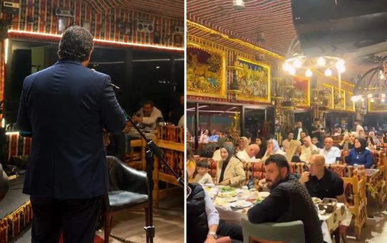 Nereden nereye! Bir dönemin efsane ismi ciğercide sahne aldı