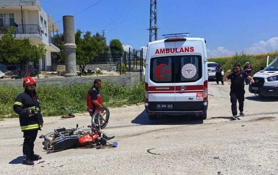 Kadirli'de Motosiklet Kazası: Sürücü Hayatını Kaybetti
