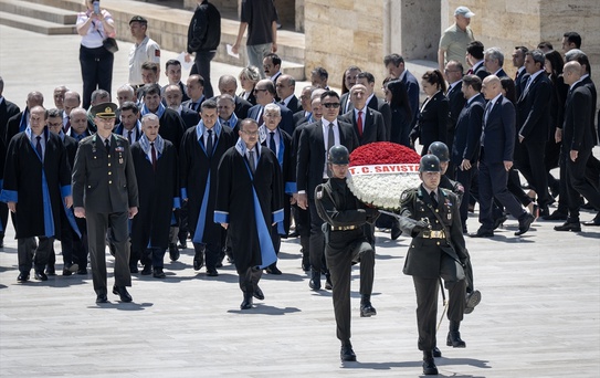 Sayıştay'ın 164. Yılı Anıtkabir'de Kutlandı