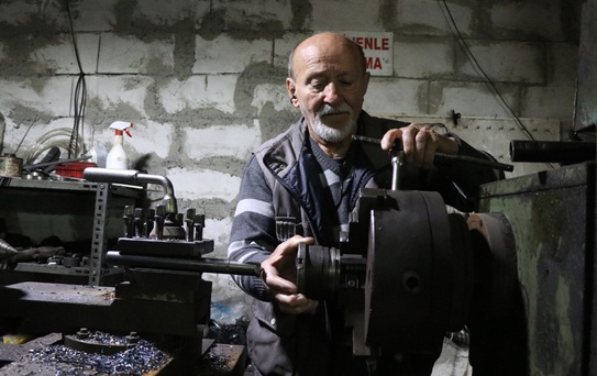 Tornacı Usta Yüksel Aydın'ın Azmi