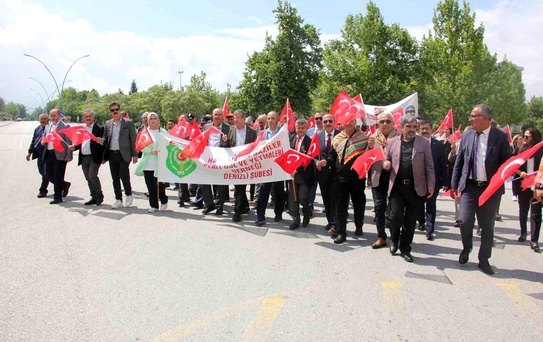 Bingöl'de şehit düşen 33 Mehmetçik Denizli'de anıldı
