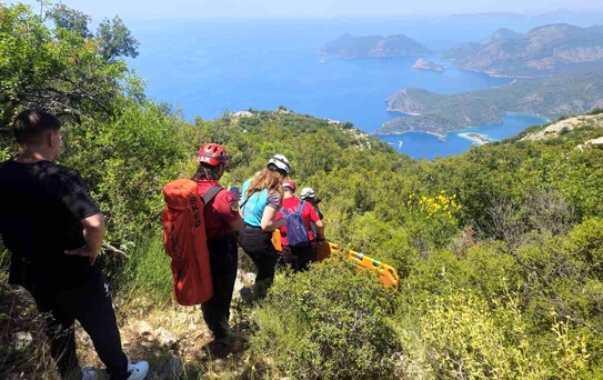 Fethiye'de Yamaç Paraşütü Kazası
