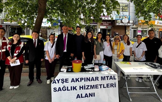 Burhaniye'de Sağlık Etkinliği