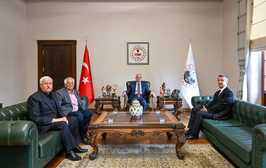 Vali Turan, Kaymakam ve Muhtarları Kabul Etti