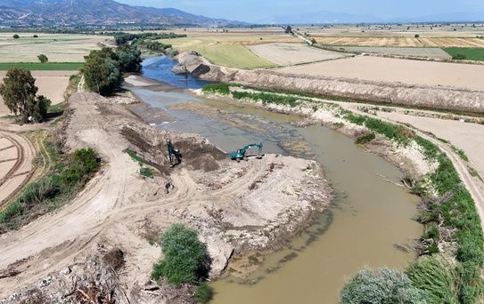 Büyük Menderes Nehri'nde Islah Çalışmaları