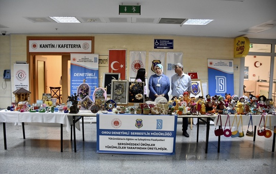 Hükümlülerden El Sanatları Sergisi