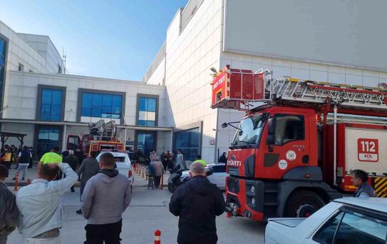 Sinop Hastanesinde Yangın Çıktı
