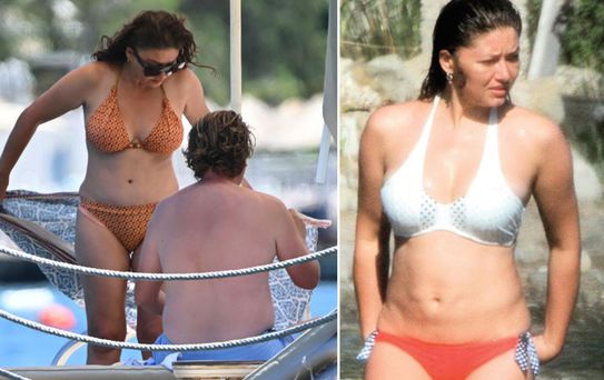 Yaz sezonunu açan Nurgül Yeşilçay Marmaris’te bikiniyle yakalandı