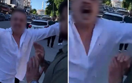 Tutanak tutmak isterken hem darbedildi hem de ceza yedi: O anlar kamerada