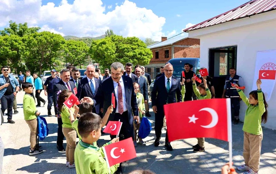 Giresun'da Yeni Okul ve Camii Açılışı