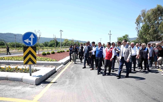 Başkan Aras yatırımları yerinde inceledi