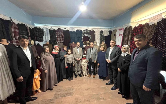 Bingöl'de kadınların el emeği ürünleri görücüye çıktı
