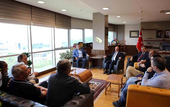 Düzce Üniversitesi ve Basın İlişkileri Geliştiriliyor