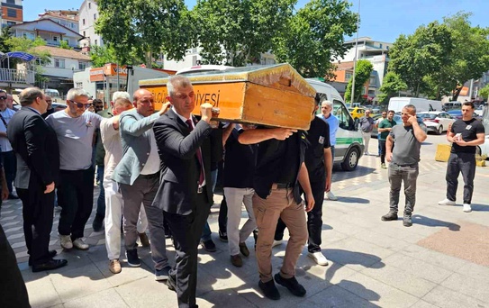 Hayatını kaybeden harita mühendisi son yolculuğuna uğurlandı