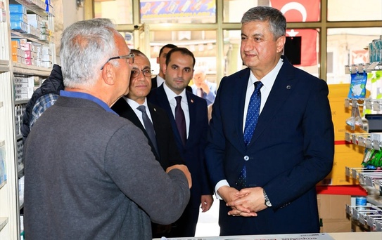 Vali Yavuz Saimbeyli'de Ziyaretlerde Bulundu